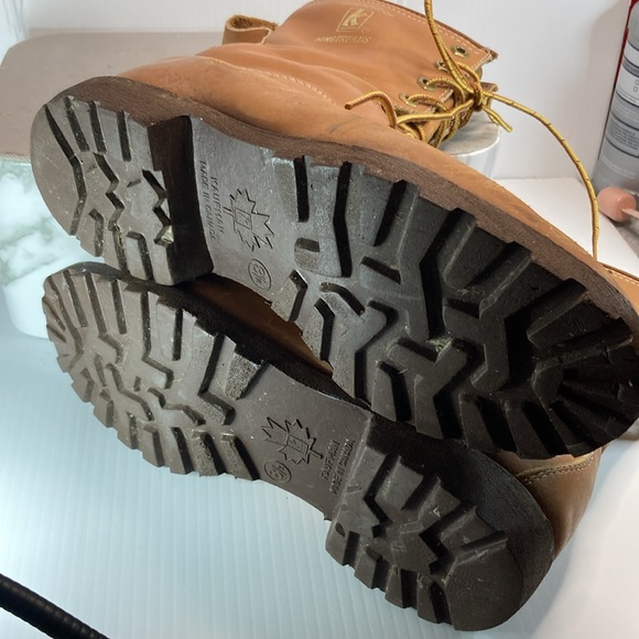 Vintage kaufman kingtreads 70’s work boots. Can’t‎ confirm but feels steel toes main image 3